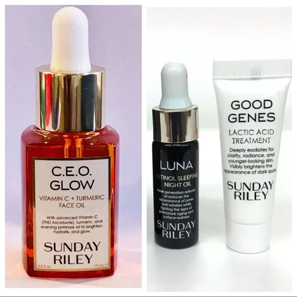 sunday riley Other - BRAND NEW 3 PC SUNDAY RILEY LOT!!